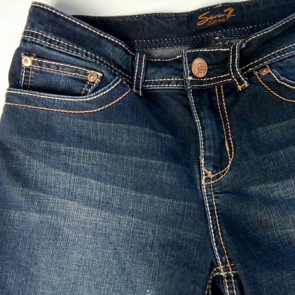 Seven 7 denim jean shorts - Picture 5 of 8